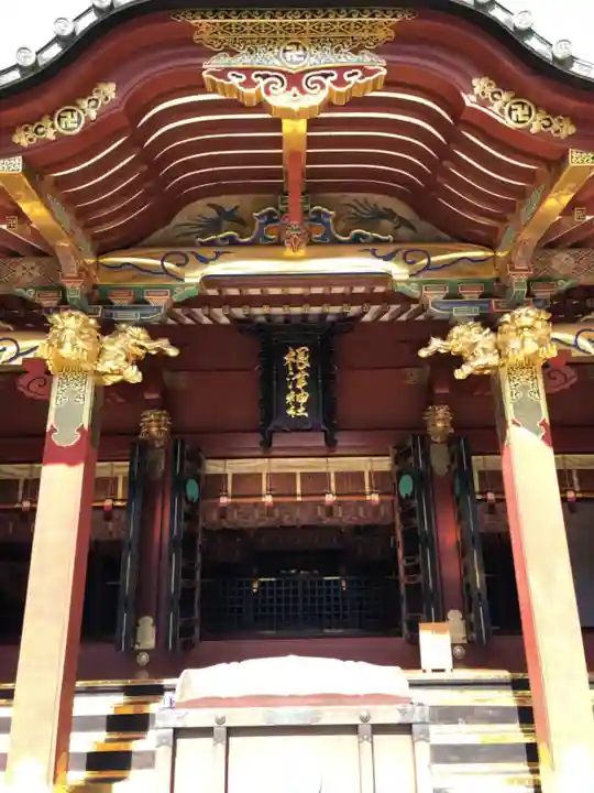 根津神社の本殿・本堂