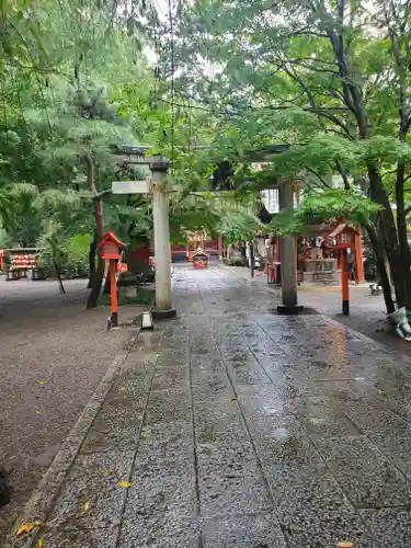 冠稲荷神社の鳥居