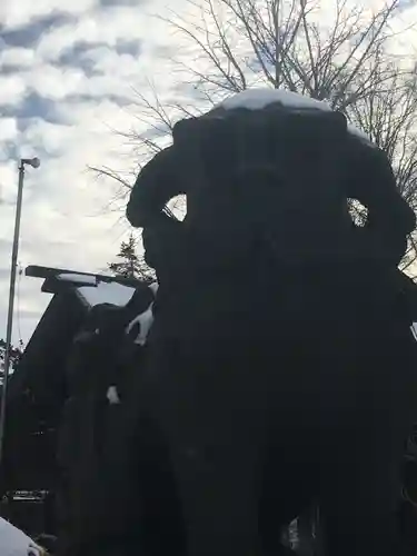 札幌護國神社の狛犬