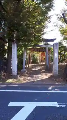 阿佐谷弁天社の鳥居