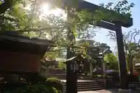 開成山大神宮の鳥居