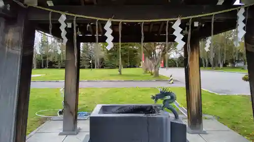 美瑛神社の手水