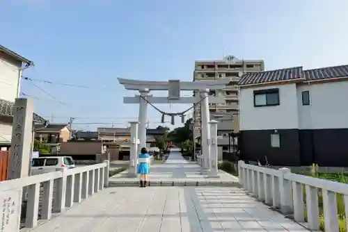 伊賀八幡宮の鳥居