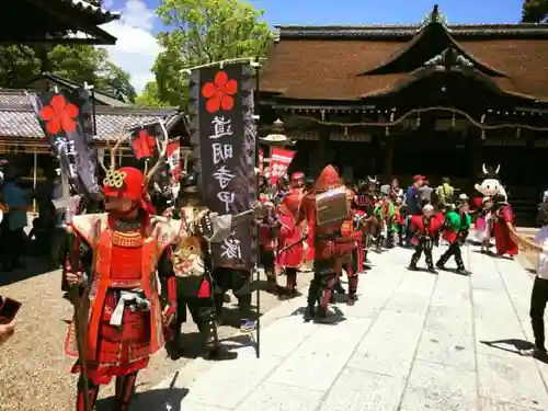 道明寺天満宮のお祭り