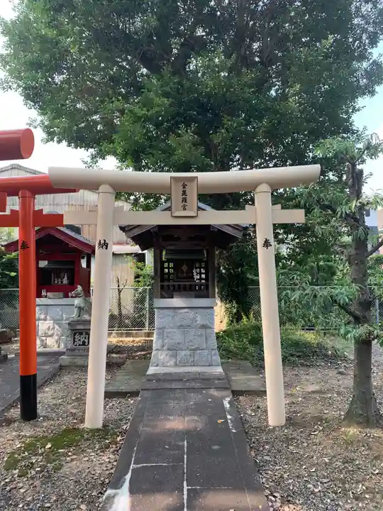 神明社(神明大明神)の鳥居