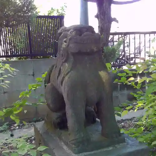 越谷香取神社の狛犬