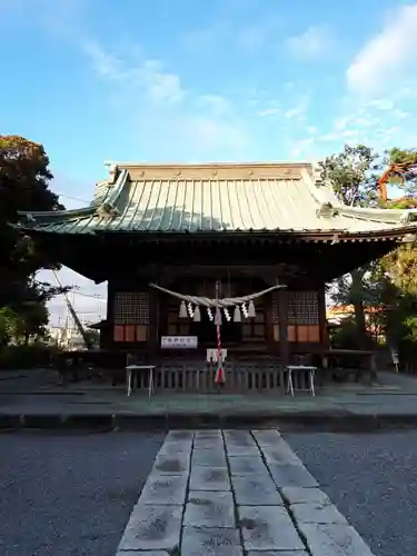 菖蒲神社の本殿