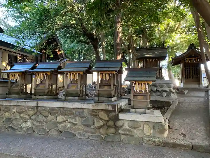藤井神社(追分藤井神社)の末社・摂社
