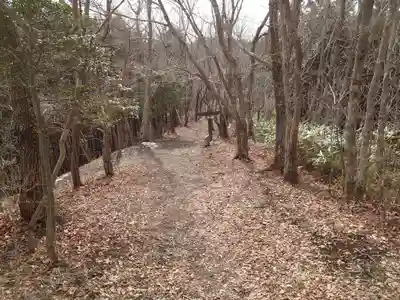 太白山生出森八幡神社（岳宮）の周辺