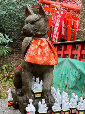 佐助稲荷神社の狛犬