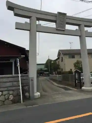 八幡大神の鳥居