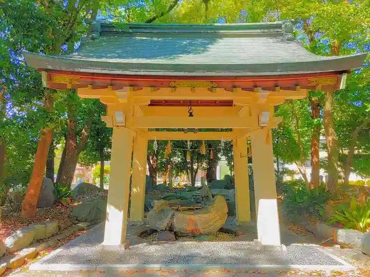 島田神社の手水舎