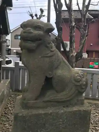 池袋氷川神社の狛犬