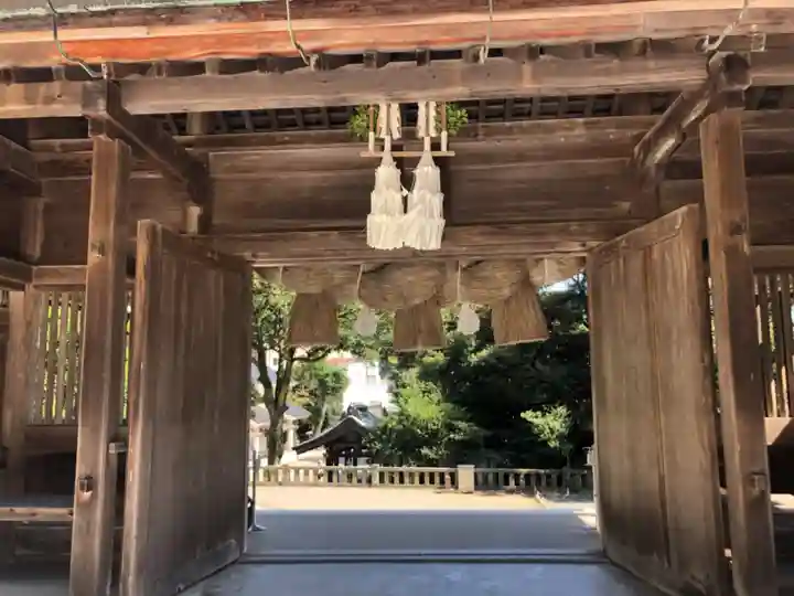 美保神社の山門・神門