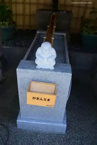 菊名神社の手水舎