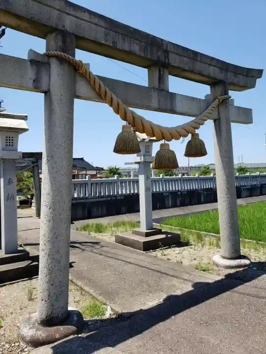 日尾神社の鳥居