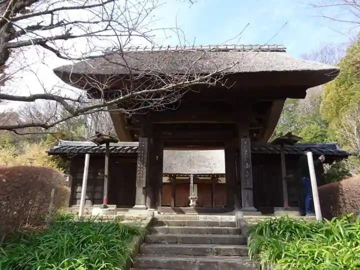 横浜 西方寺の山門・神門