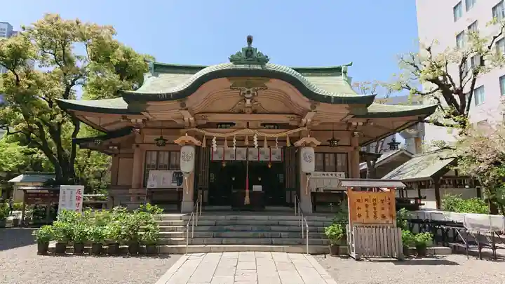 坐摩神社の本殿・本堂