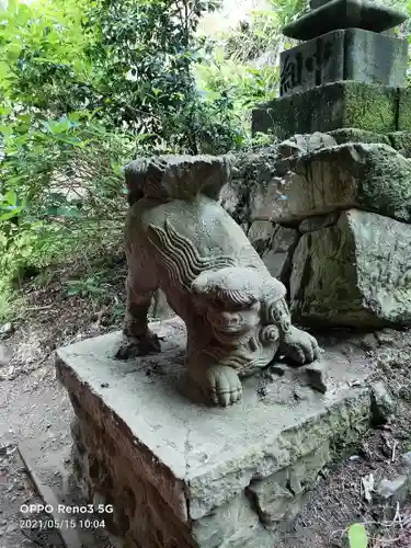 太平山神社の狛犬