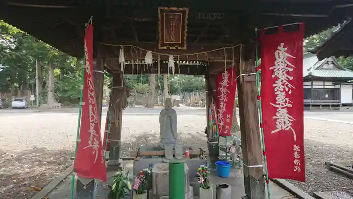 法華経寺の手水舎