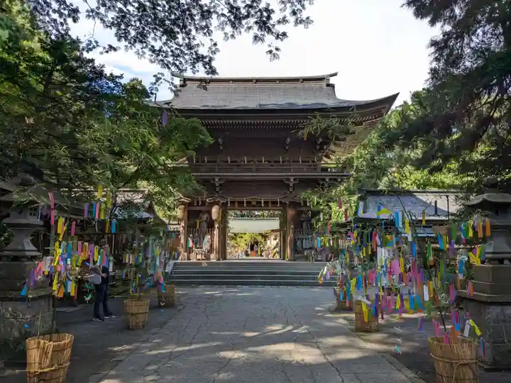 伊佐須美神社の山門・神門