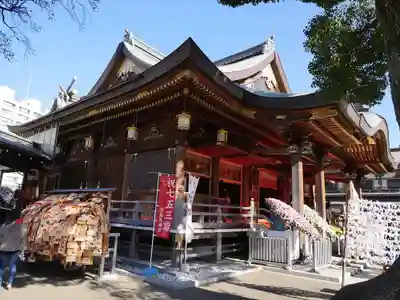 湯島天満宮の本殿・本堂