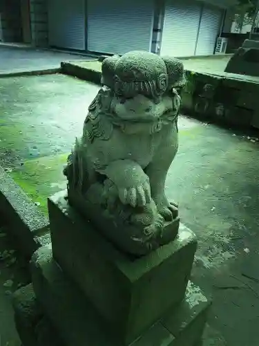 久地神社の狛犬