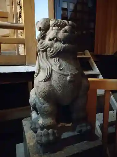 小網神社の狛犬