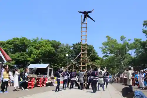 釧路一之宮 厳島神社のお祭り