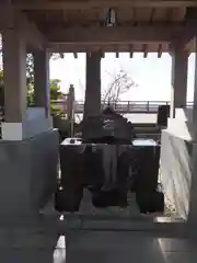 多摩川浅間神社の手水