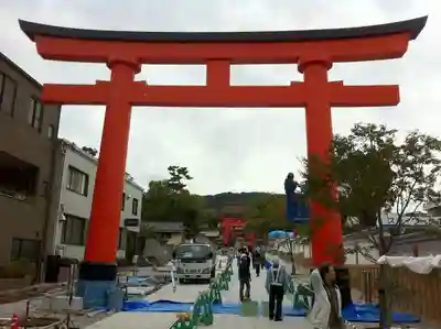 伏見稲荷大社の鳥居