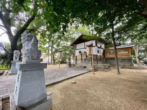 三栖神社の狛犬