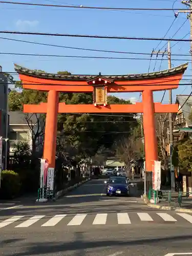 大宮八幡宮の鳥居