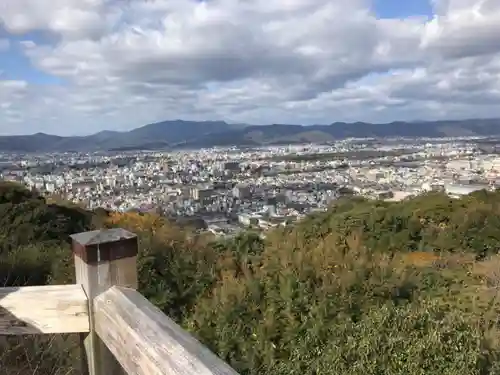 将軍塚青龍殿（青蓮院門跡）の景色