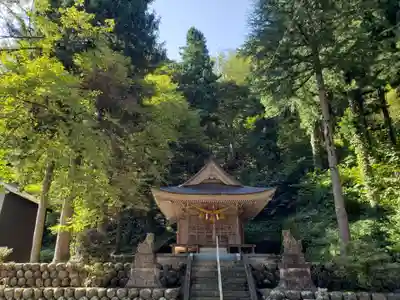 乙剱社の本殿・本堂