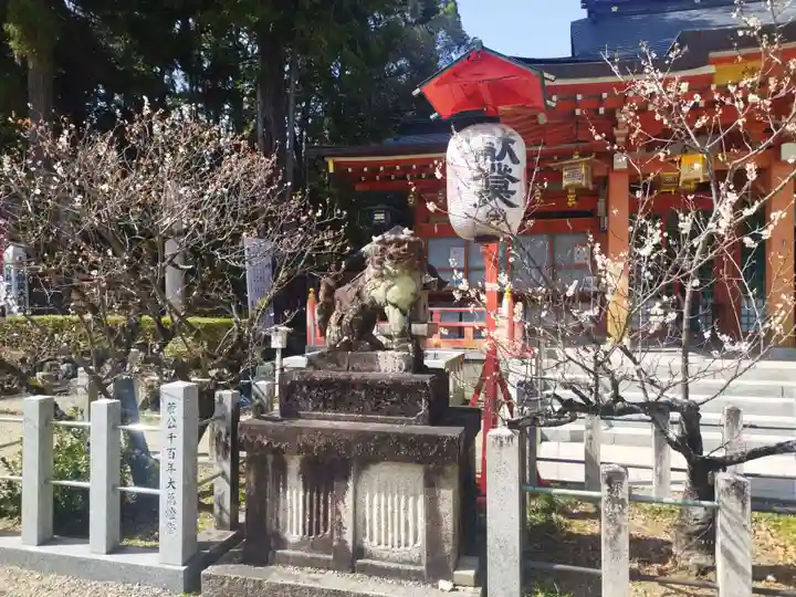 長岡天満宮の狛犬