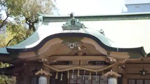 坐摩神社の本殿