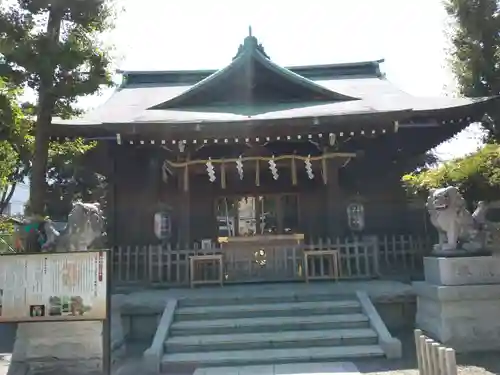 お三の宮日枝神社の本殿・本堂