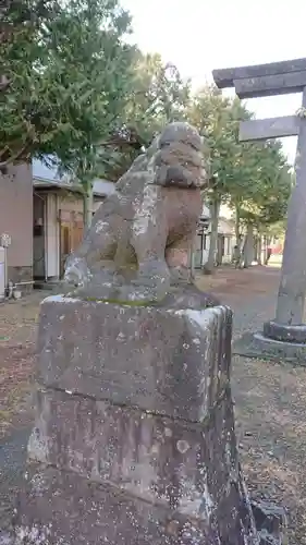 幸宮神社の狛犬