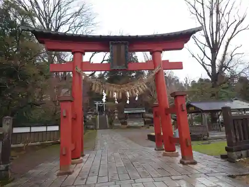 青海神社の鳥居