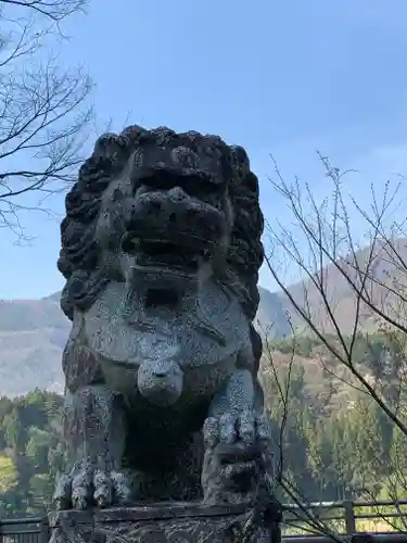 塩原八幡宮の狛犬