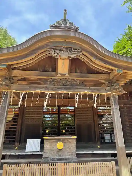 畑子安神社の本殿・本堂