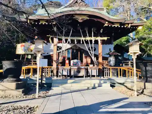 鎮守氷川神社の本殿