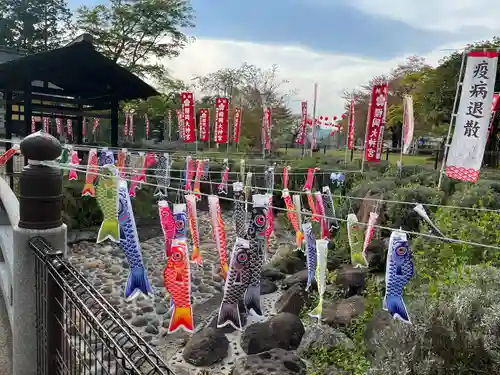 櫻岡大神宮の庭園