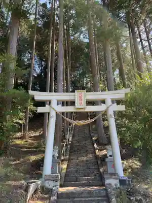 羽雄神社の鳥居
