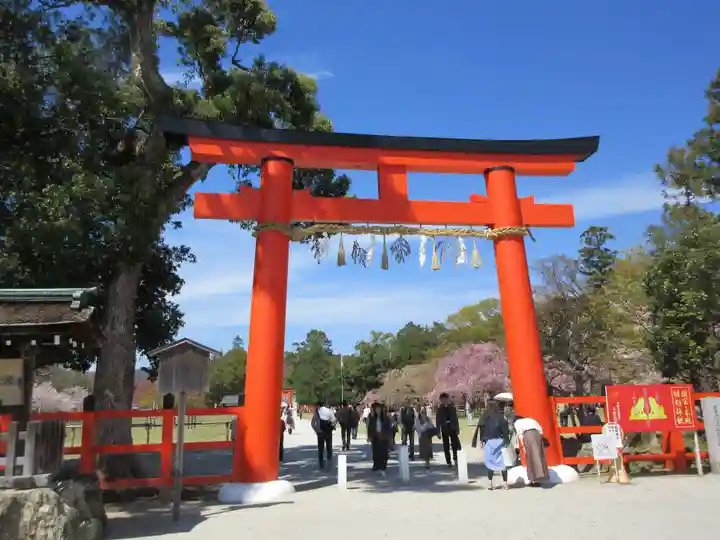 賀茂別雷神社(上賀茂神社)の鳥居
