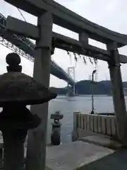 和布刈神社の鳥居