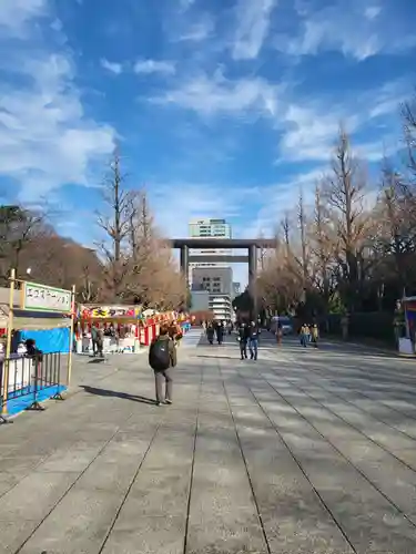 靖國神社の鳥居