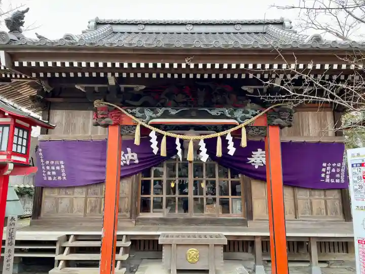 龍ケ崎八坂神社の本殿・本堂