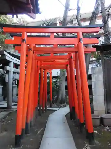 王子稲荷神社の鳥居
